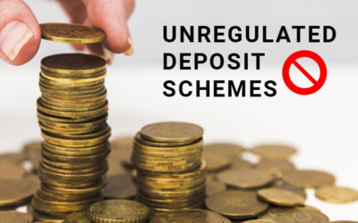 Banning of Unregulated Deposit Schemes